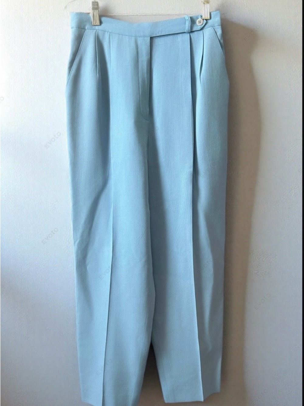 Vintage Hawksley & Wight Light Blue Petite Slacks. Size 6 Petite